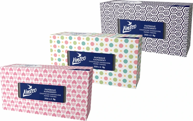 Vreckovky 2vrstvové Linteo Satin box 200ks